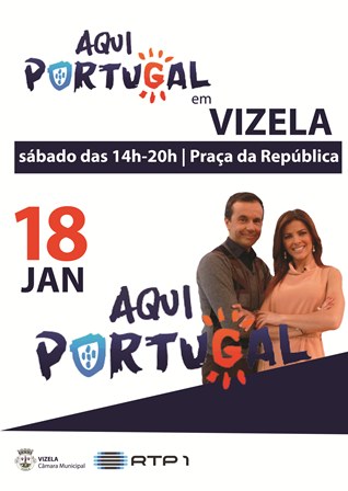 cartaz Aqui Portugal