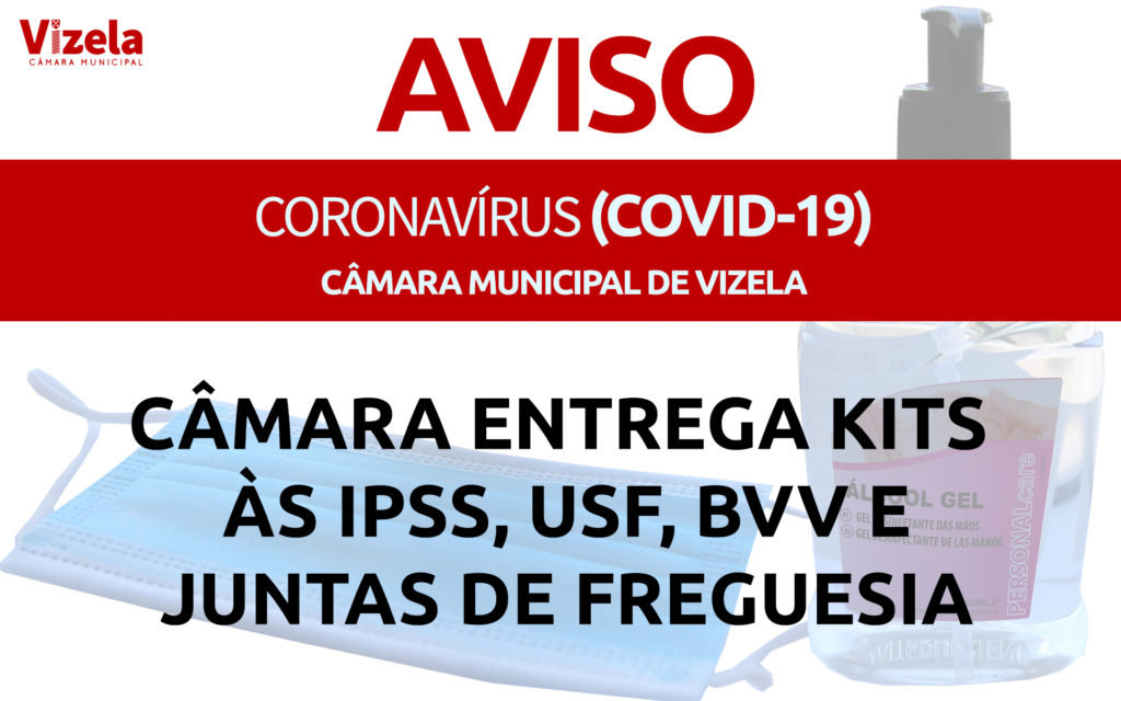Câmara Municipal entrega kit às IPSS, USF, BVV e juntas de freguesia