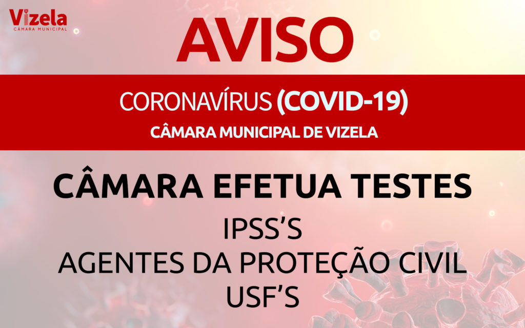 Câmara Municipal de Vizela efetua testes de despiste do COVID-19 para reforçar a segurança e rastrear os mais vulneráveis – IPSS’s, USF’s e agentes da Proteção Civil do Concelho